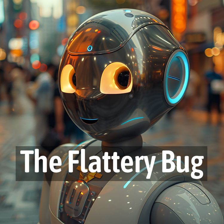 cover art for The Flattery Bug – When AI Wants to Please You More Than It Wants to Be Right