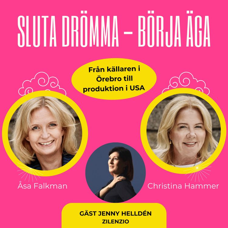 cover art for Från källaren i Örebro till produktion i USA - Jenny Helldén, Zilenzio