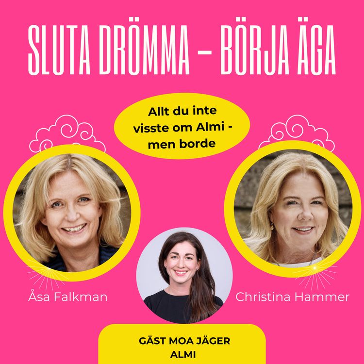 cover art for Allt du inte visste om Almi – men borde. Med Moa Jäger.
