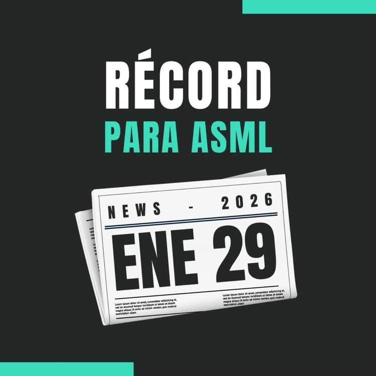 cover art for Las acciones de ASML alcanzan un máximo histórico 📈 gracias al boom de la IA 🤖