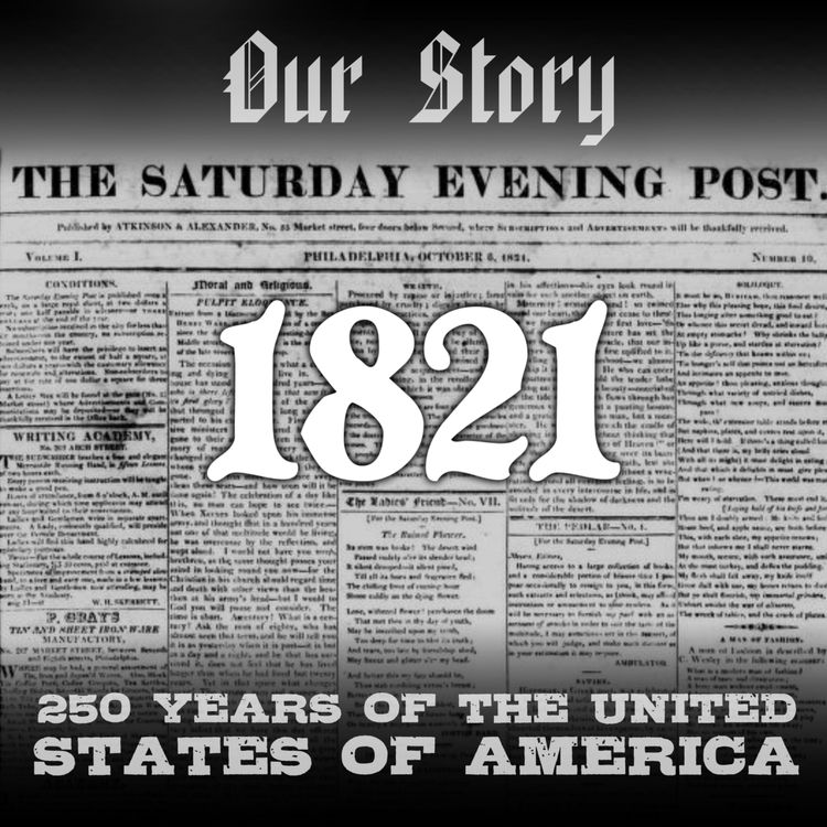 cover art for 1821 in America