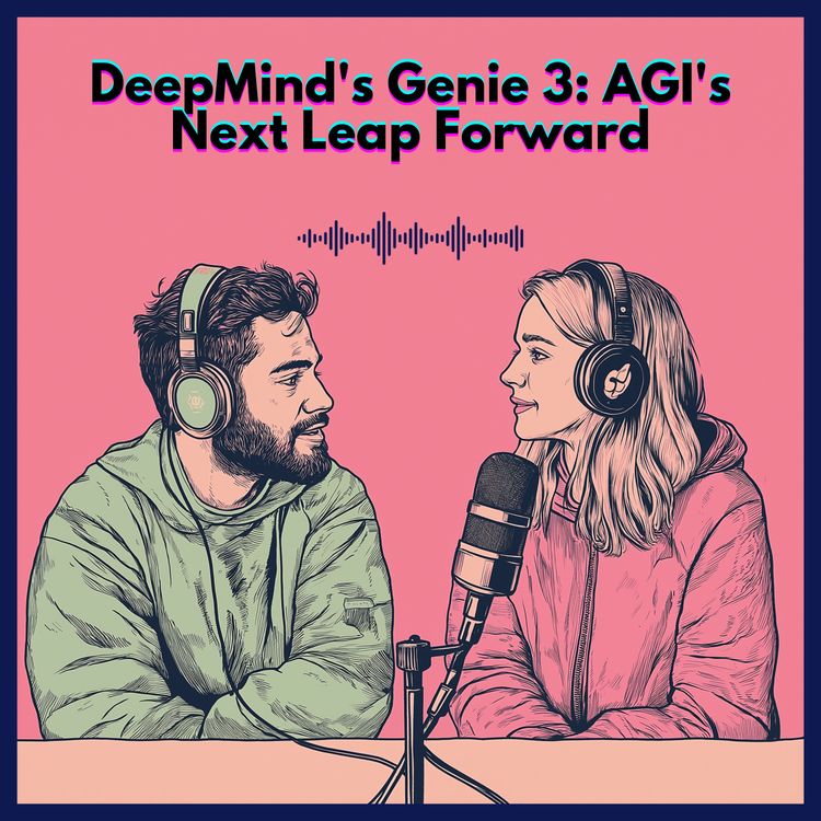 cover art for DeepMind’s Genie 3 : AGI’s next Lean forward