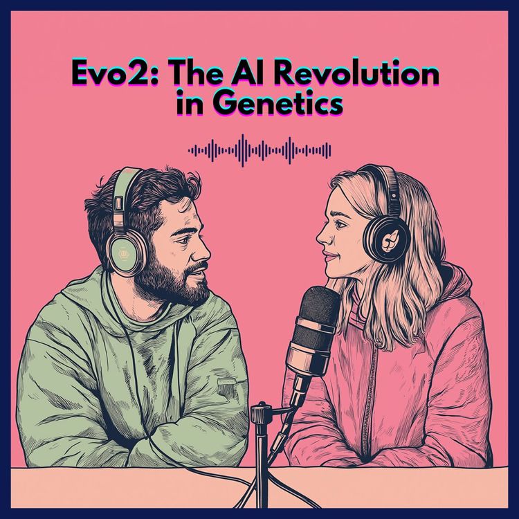 cover art for #54.Evo2: The AI Revolution in Genetics