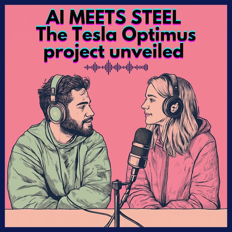 cover art for #13. AI MEETS STEEL: THE TESLA OPTIMUS PROJECT UNVEILED