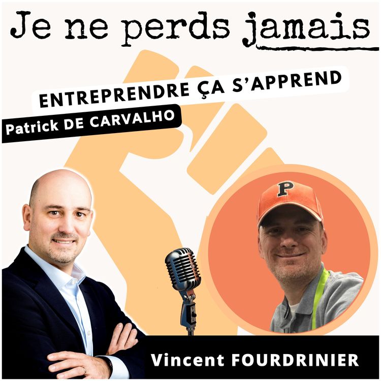 cover art for #110. Vincent Fourdrinier Eveia : de la faillite frôlée au meilleur pédalier de bureau du monde (Made in France)