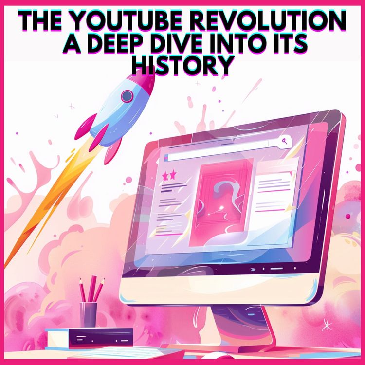 cover art for #19. THE YOUTUBE REVOLUTION : A DEEP DIVE INTO ITS HISTORY