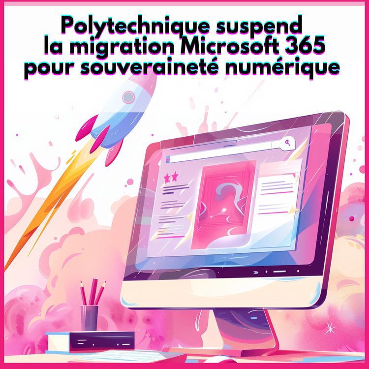 cover art for Polytechnique suspend la migration vers Microsoft 365