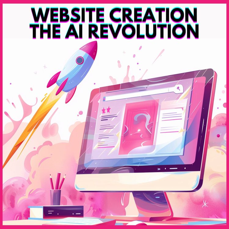 cover art for #11. WEBSITE CREATION : THE AI REVOLUTION