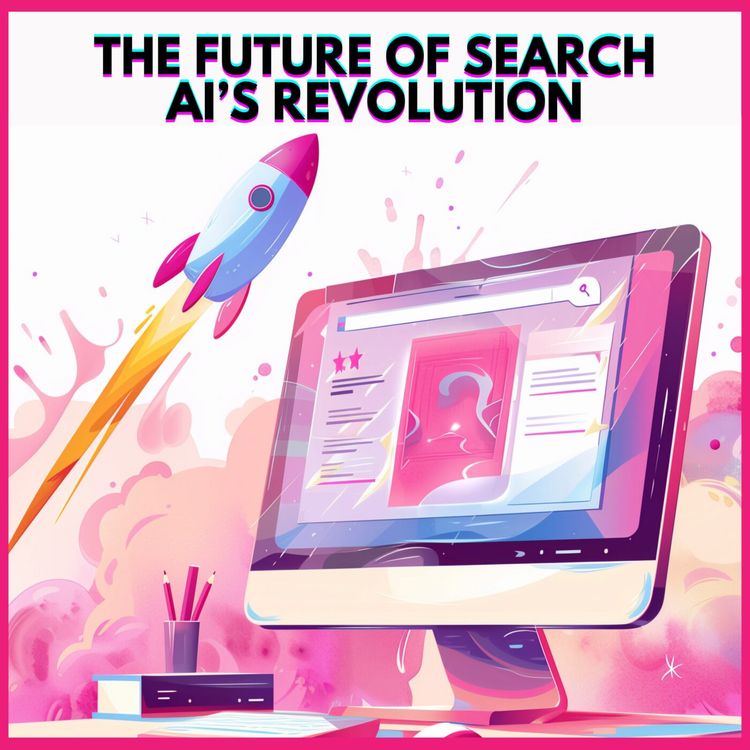 cover art for #23. THE FUTURE OF SEARCH: AI'S REVOLUTION
