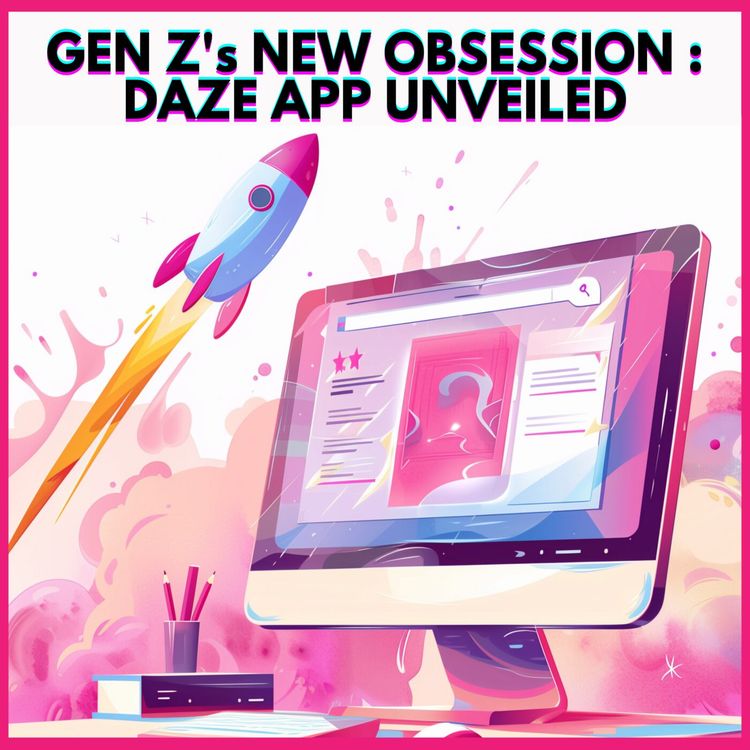 cover art for #21. GEN Z's NEW OBSESSION : DAZE APP UNVEILED