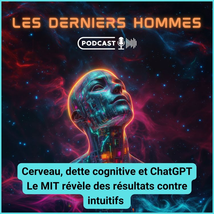 cover art for #34. Cerveau, dette cognitive et ChatGPT Le MIT révèle des résultats contre intuitifs 