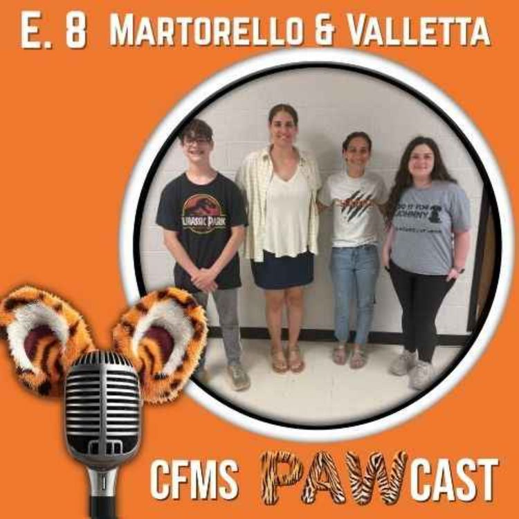 cover art for Episode 8: Martorello & Velletta