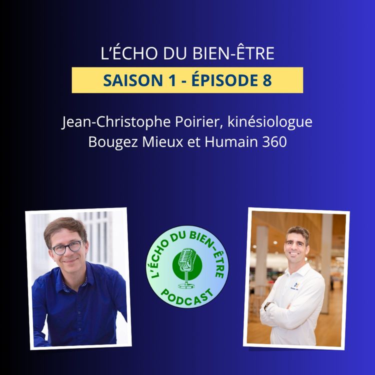 cover art for Rencontre avec Jean-Christophe Poirier Kinésiologue
