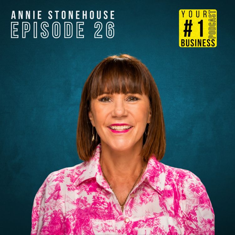 cover art for Annie Stonehouse on Business, Leadership and Rebuilding Lives