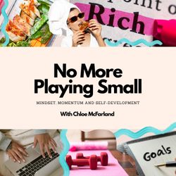 cover art for No more playing small