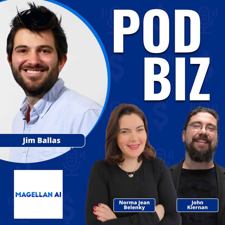 cover art for How Podcast Attribution Unlocks More Ad Revenue with Jim Ballas of Magellan AI