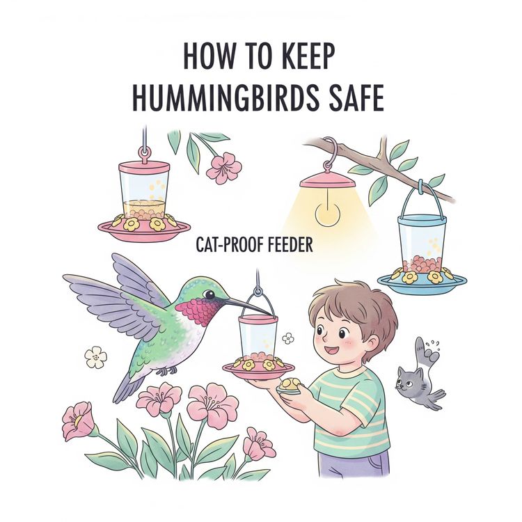 cover art for Learn From News - Proper Care for Hummingbird Feeders - Intermediate