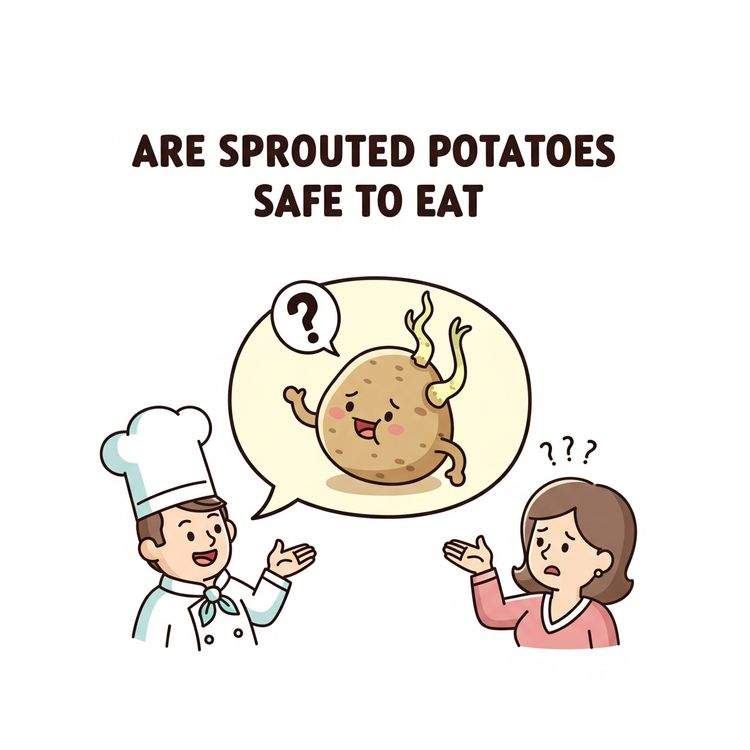 cover art for Learn From News - Understanding the Risks of Sprouted Potatoes - Intermediate