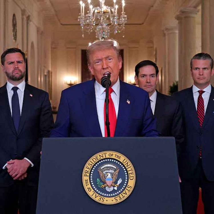 cover art for Why did Trump strike Iran?