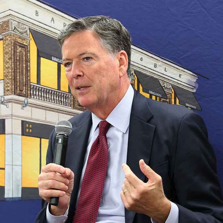 cover art for Is James Comey going to jail?