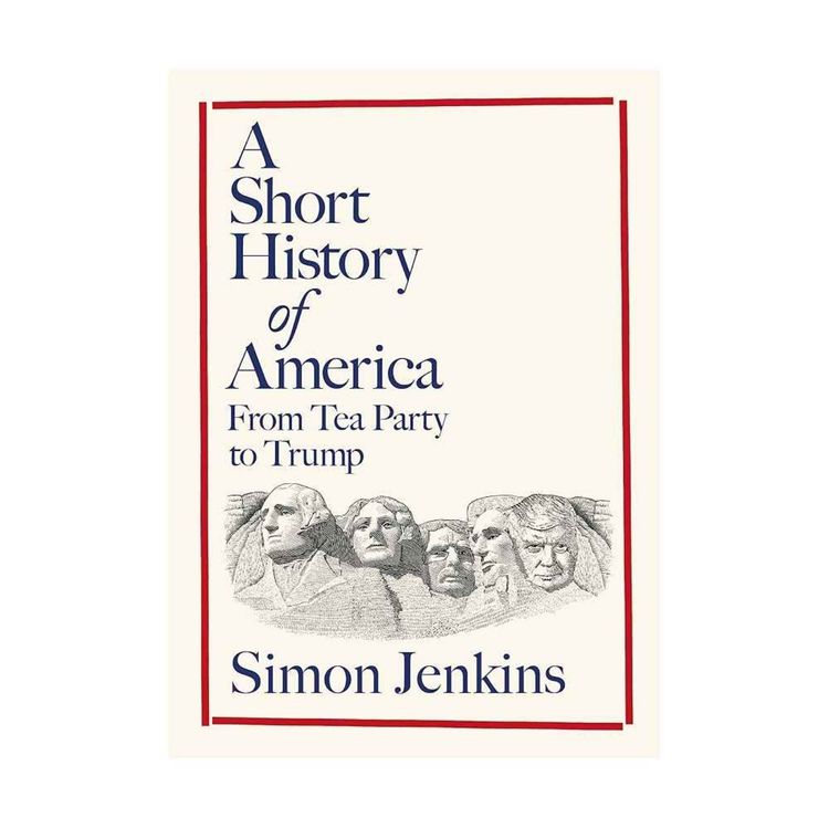 cover art for A short history of America - Simon Jenkins