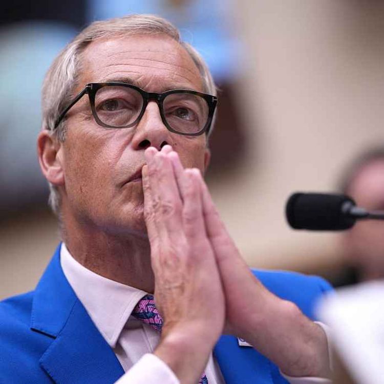 cover art for Free speech in peril & the Farage-Lowe feud – how America views Britain's right-wing circus
