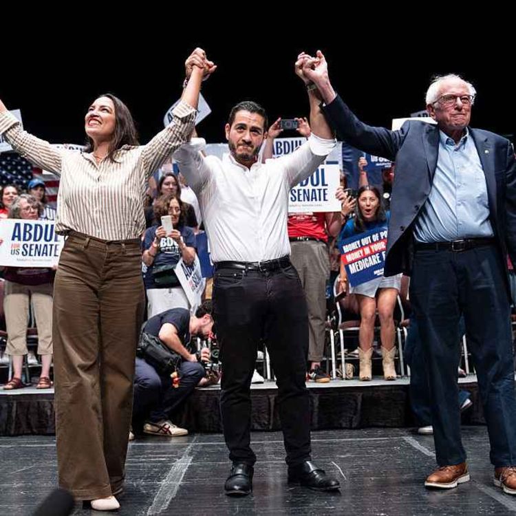 cover art for Is the radical left taking over the Democratic Party?