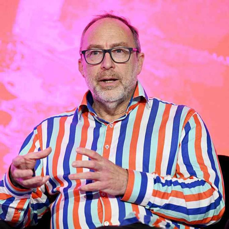 cover art for The Book Club: Jimmy Wales, founder of Wikipedia
