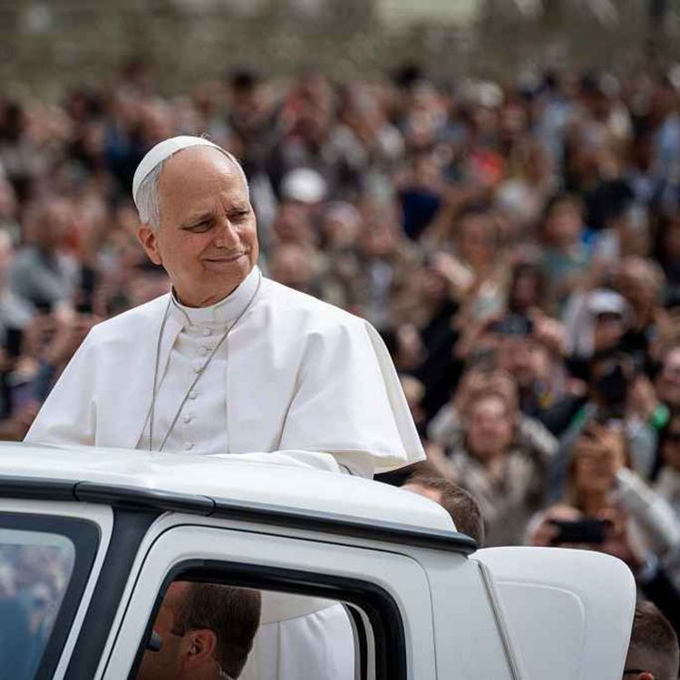 cover art for Holy Smoke: Pope Leo one year on – a promising start?