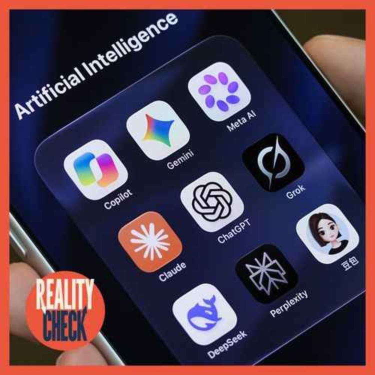 cover art for Reality Check: the AI apocalypse is just good marketing