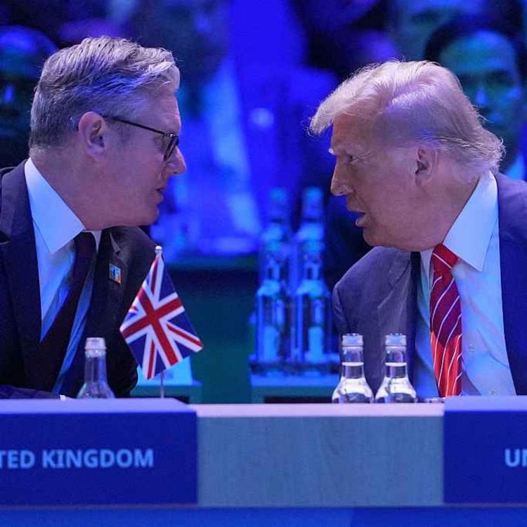 cover art for Why does Trump like Starmer so much? 