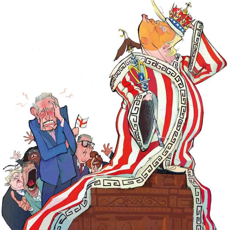 cover art for What does Trump want from his state visit?