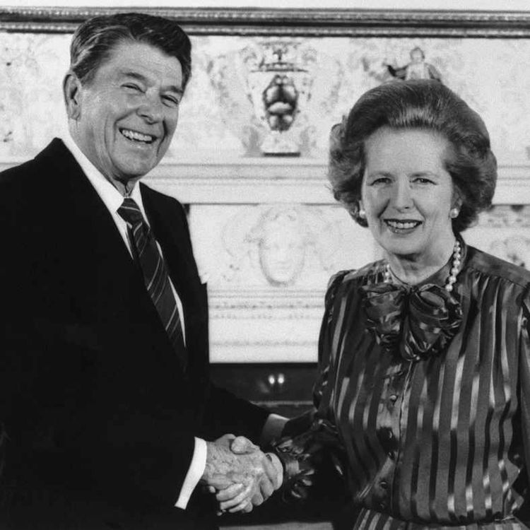 cover art for Thatcher & Reagan's special relationship