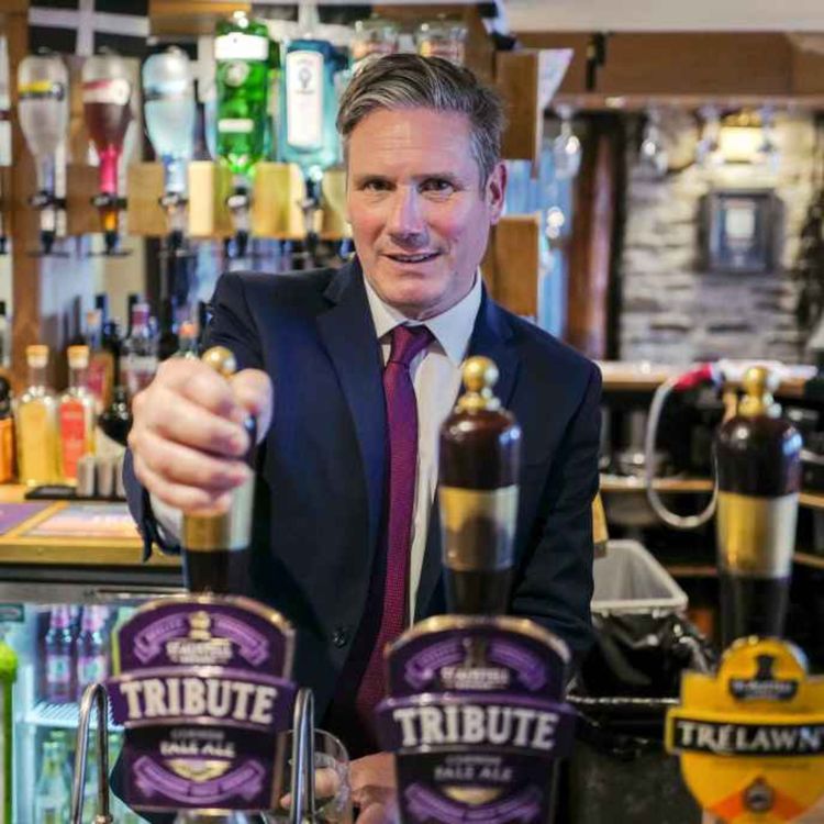cover art for Keir Starmer, pub harmer
