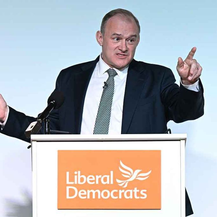 cover art for Why Ed Davey is happy being boring