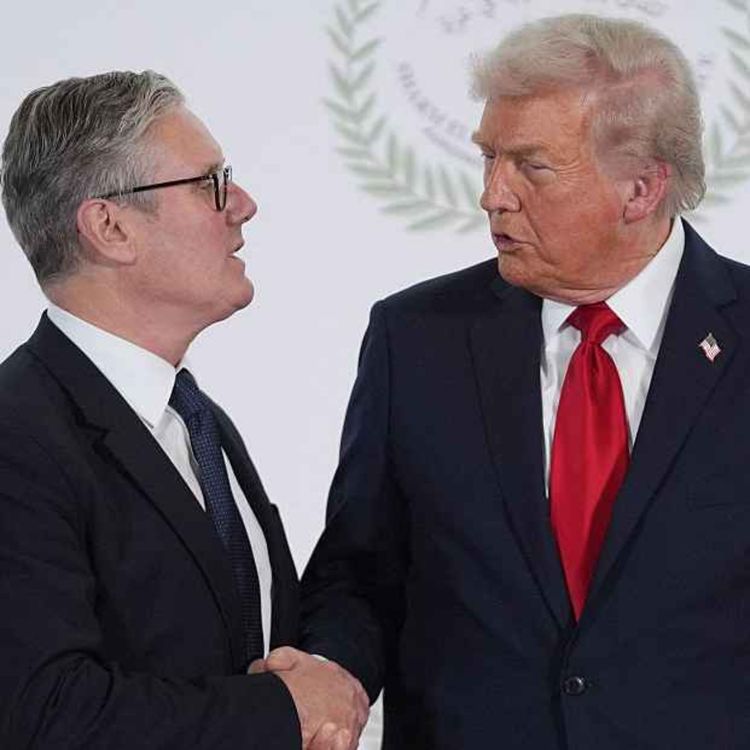 cover art for Starmer turns on Trump