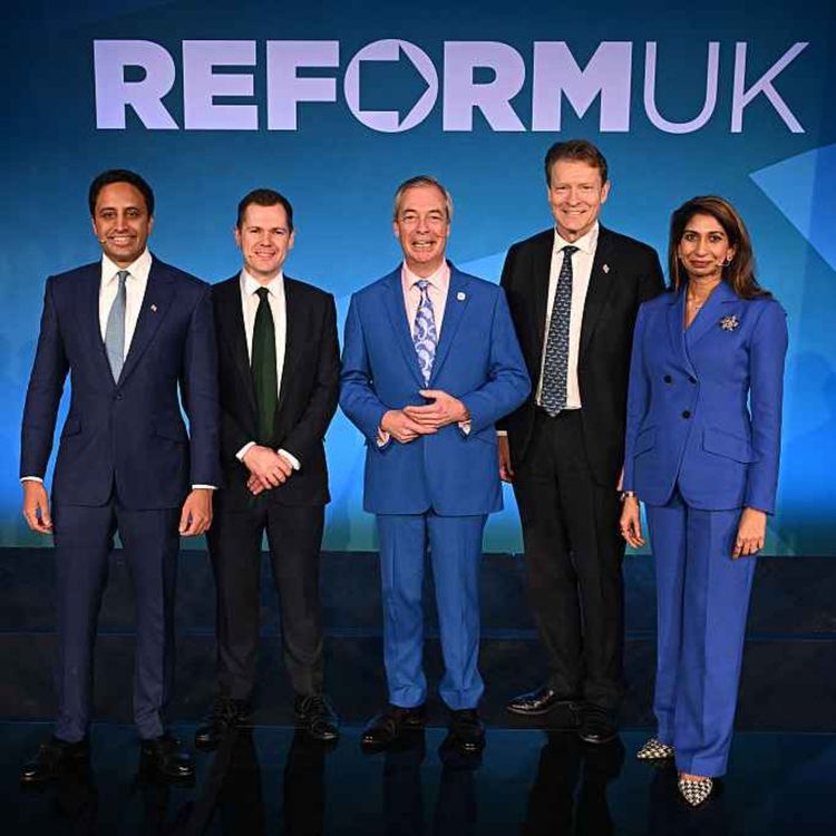 cover art for Nigel Farage unveils his shadow cabinet