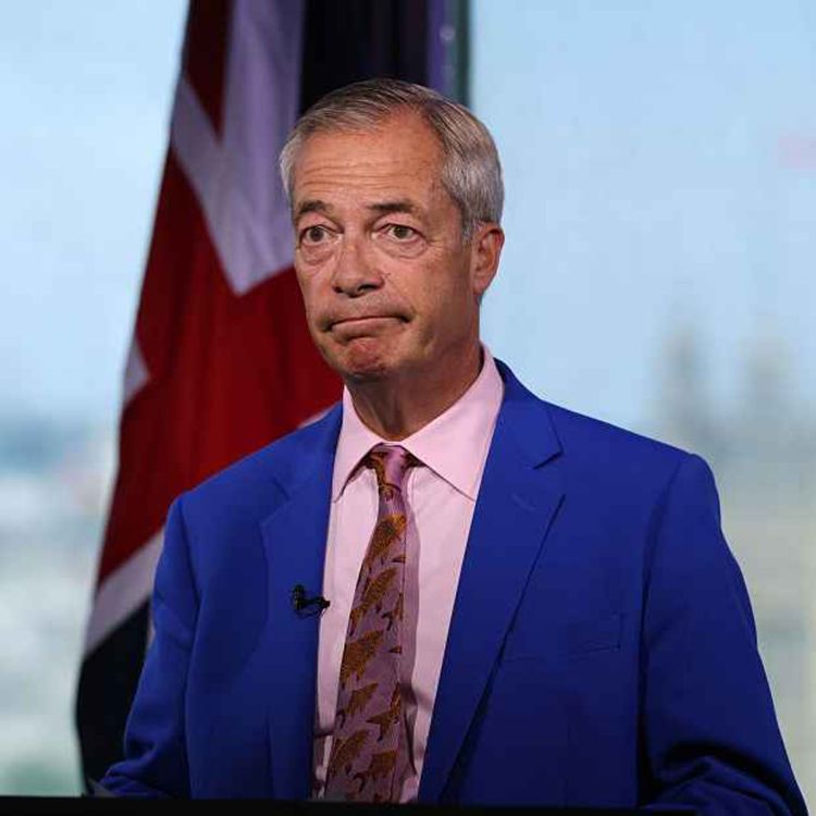 cover art for Nigel Farage rage quits