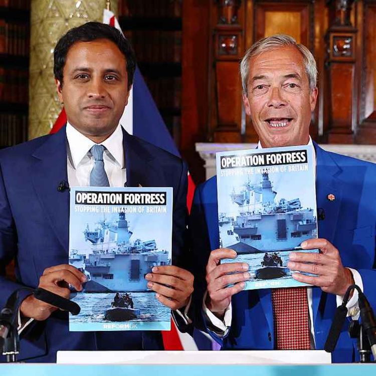 cover art for Reform's plan to stop the small boats – the Royal Navy