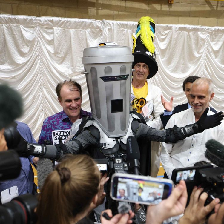 cover art for Farage beats the bin! – Clacton results unpacked