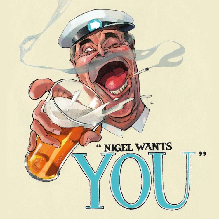 cover art for Nigel wants YOU, secularism vs spirituality & how novel is experimental fiction?