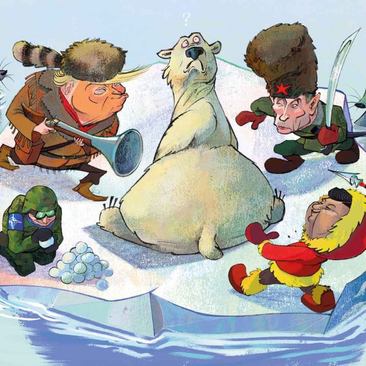 cover art for Trump's Arctic madness, political treachery & banning social media