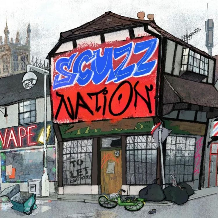 cover art for Scuzz Nation, the death of English literature & are you a bad house guest?