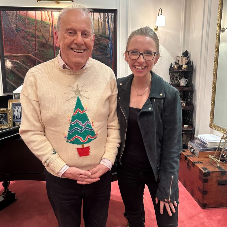 cover art for Rosebud at Christmas - Anna Lapwood 