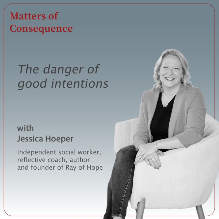 cover art for The danger of good intentions