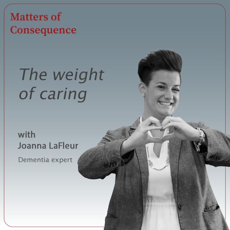 cover art for The weight of caring