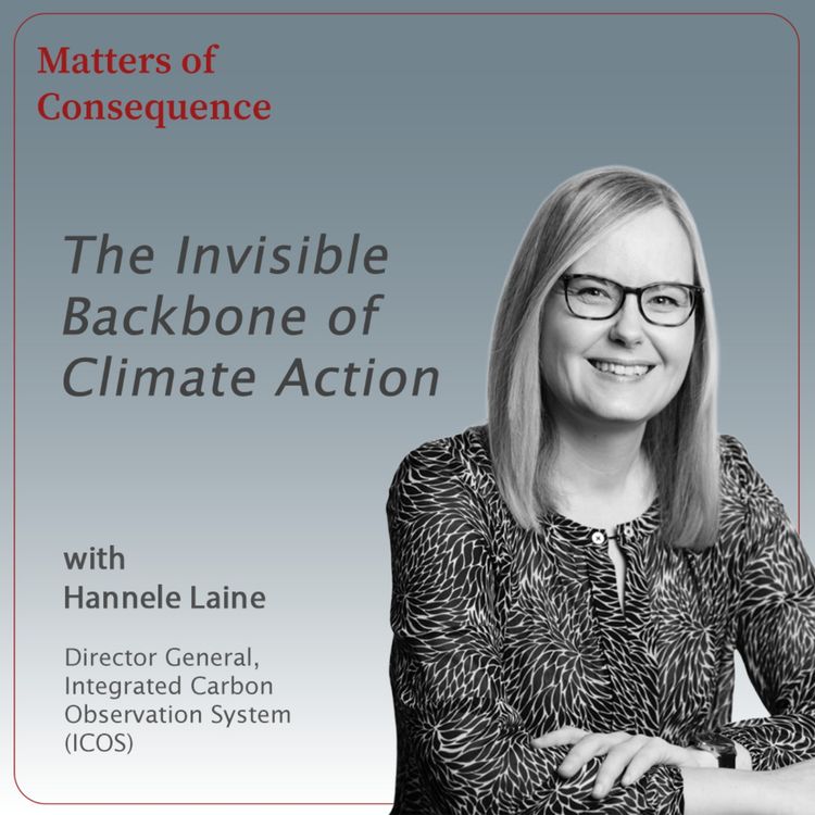 cover art for The Invisible Backbone of Climate Action - On the data that shapes our climate future