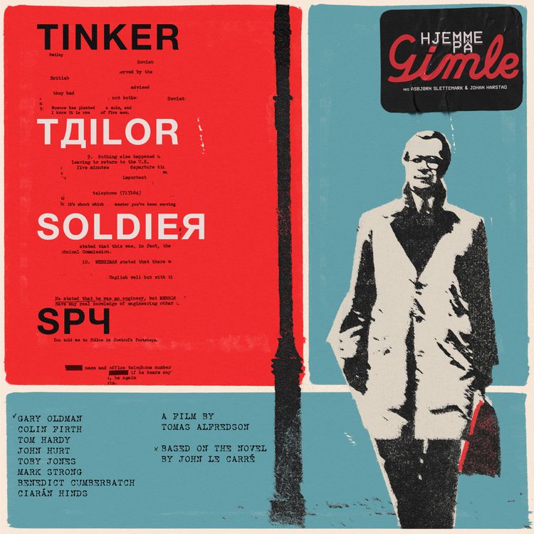 cover art for Hjemme på Gimle #8: Tinker Tailor Soldier Spy