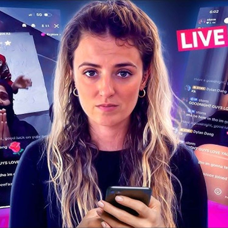cover art for J’ai enquêté sur l’HORREUR des LIVES TIKTOK (arnaques, humiliation, exploitation…)
