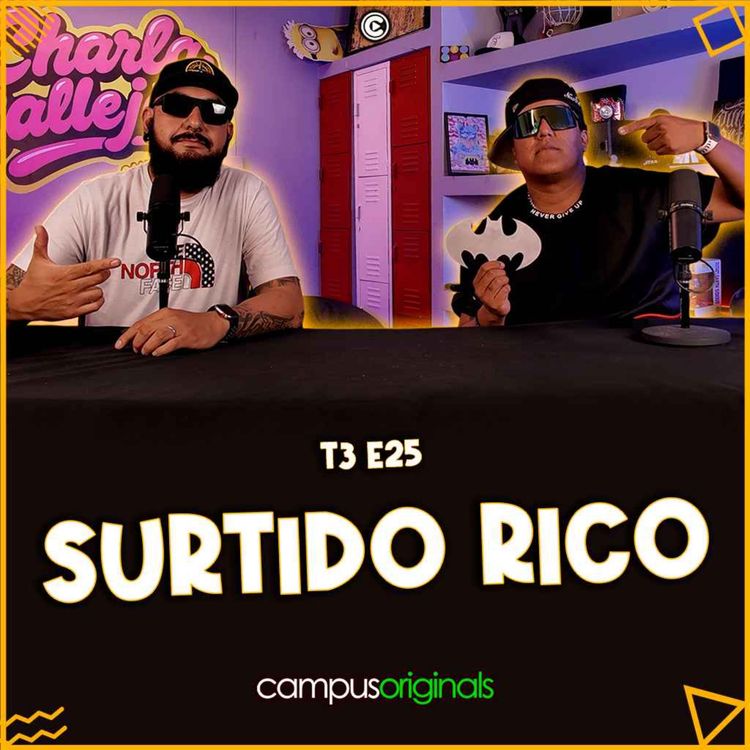 cover art for "Surtido Rico" de chismes y verdades de barrio.